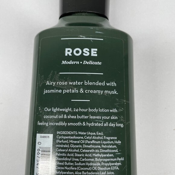 Bath & Body Works Rose Body Lotion Discontinued Vitamin E Shea Jasmine Musk - Picture 6 of 6